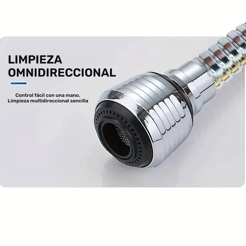 Extensor de Grifo 360° con Manguera
