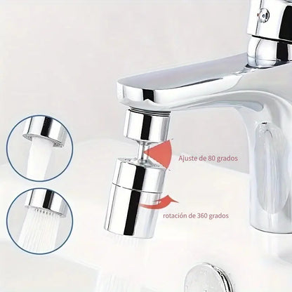 Grifo Antisalpicaduras con Rociador 360°