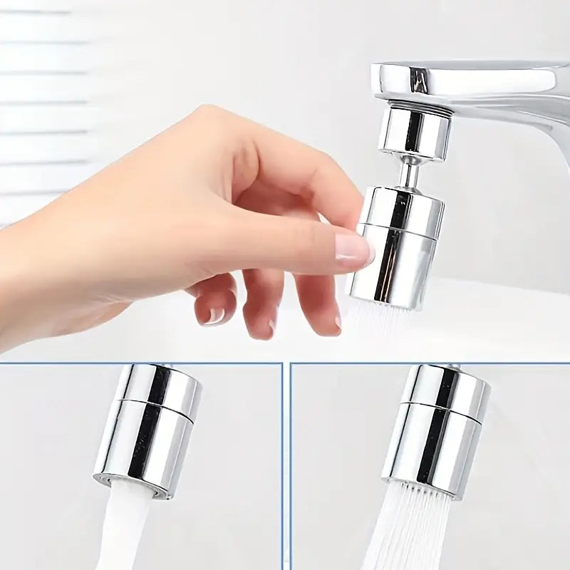 Grifo Antisalpicaduras con Rociador 360°