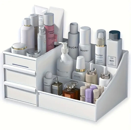 Organizador Minimalista de Cosméticos – Elegancia y Orden en un Solo Lugar