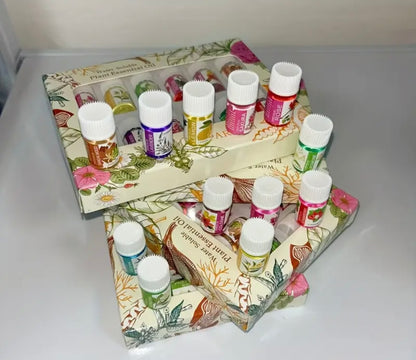 Caja de 12 Aceites Esenciales Solubles en Agua