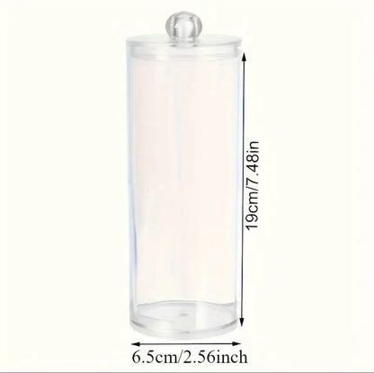 Tarro de Almacenamiento Transparente con Tapa – Organización Práctica y Estética para tu Espacio