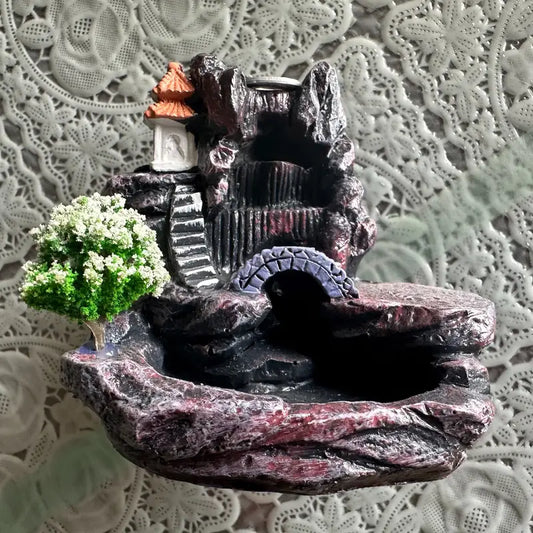 Soporte para Incienso de Reflujo en Cascada – Elegancia y Relajación en tu Hogar